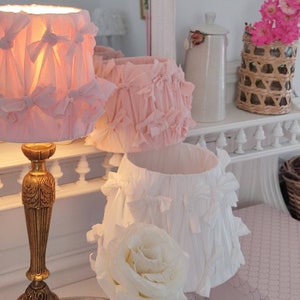 Shabby chic lampshade