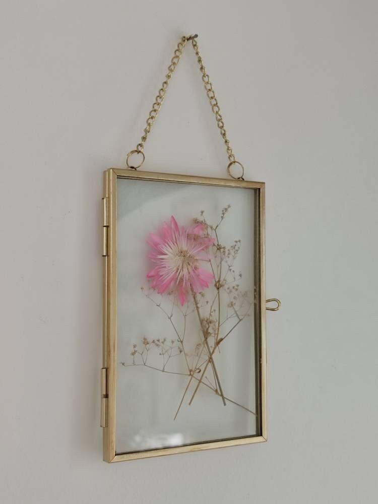 Cadre Fleurs Séchées