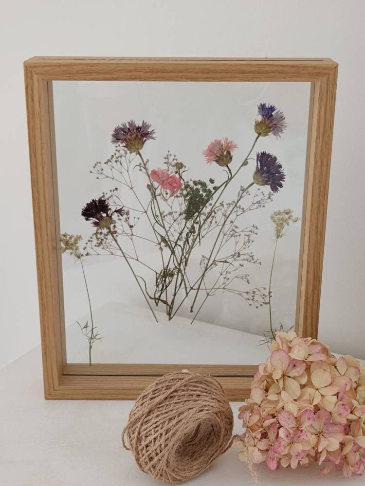 Cadre à Poser Fleurs Séchées