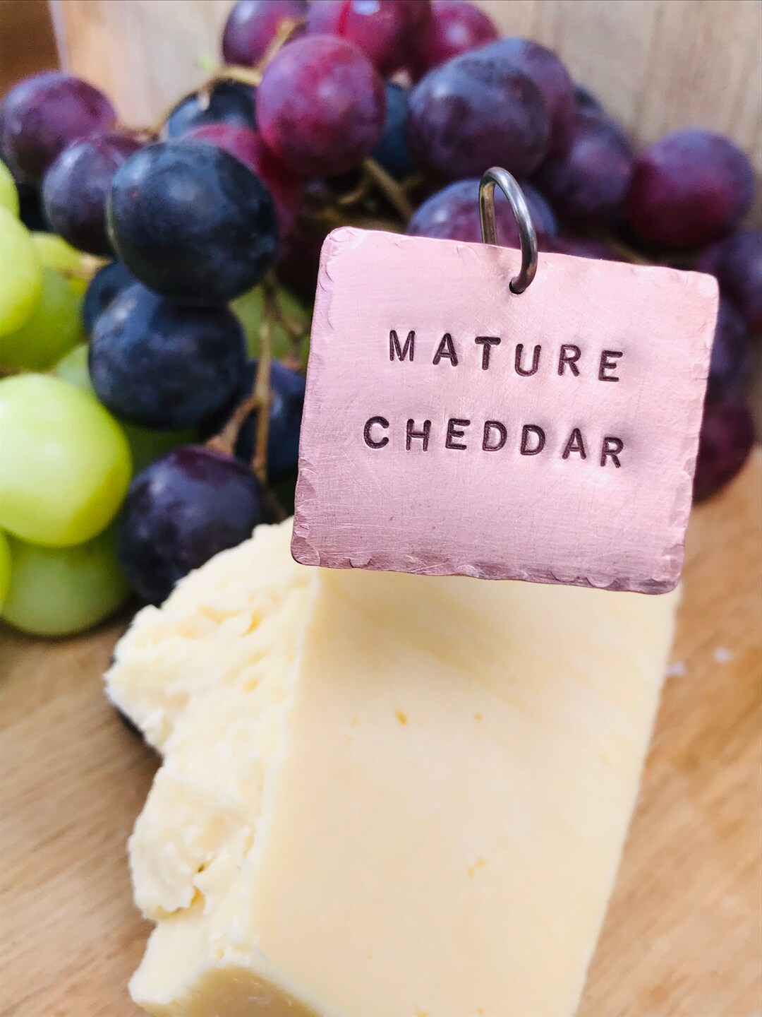 Cheese Markers Metal Food Skewers Copper Etsy UK