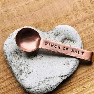 Copper Salt Spoon