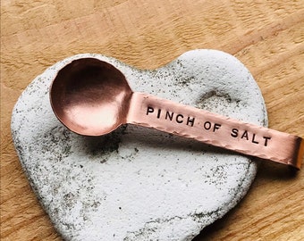 Copper Salt Spoon