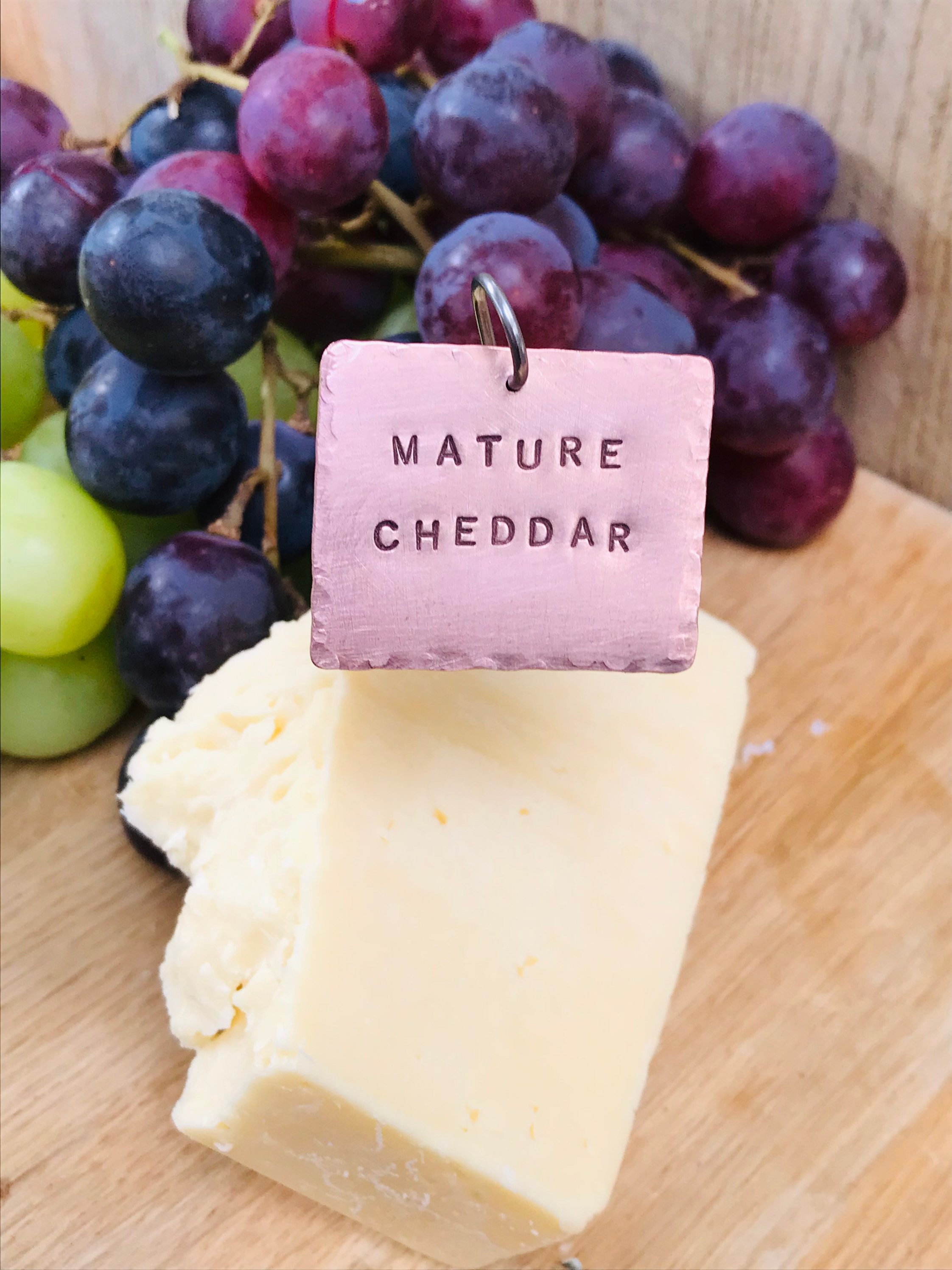 Cheese Markers Metal Food Skewers Copper Etsy UK