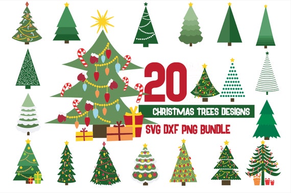 Download Christmas Tree Svg Bundlechristmas Png Bundle 20 Tree Png Etsy