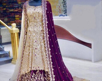 anarkali gown for wedding
