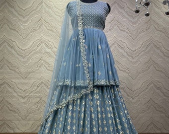 Designer Lehenga Kameez Suits Fancy Anarkali Dress With Etsy