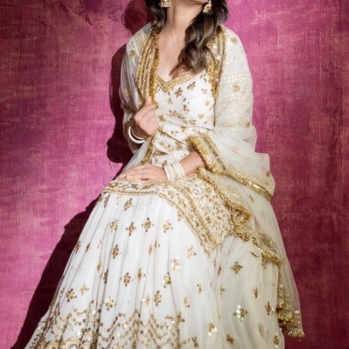 Pakistani Wedding Dress Lengha Suit Salwar Kameez for Women - Etsy