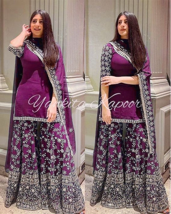 latest punjabi palazzo suits