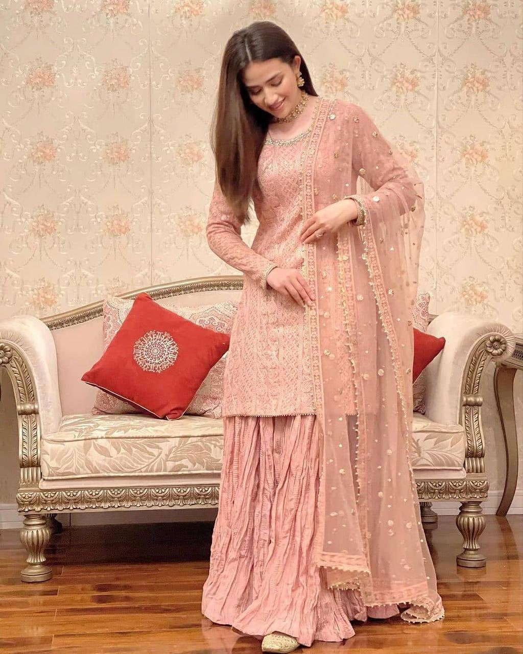 sharara for wedding party