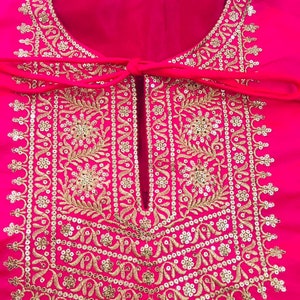 Pink Dress Silk Kurti With Palazzo Anarkali Suit Traditional | Etsy
