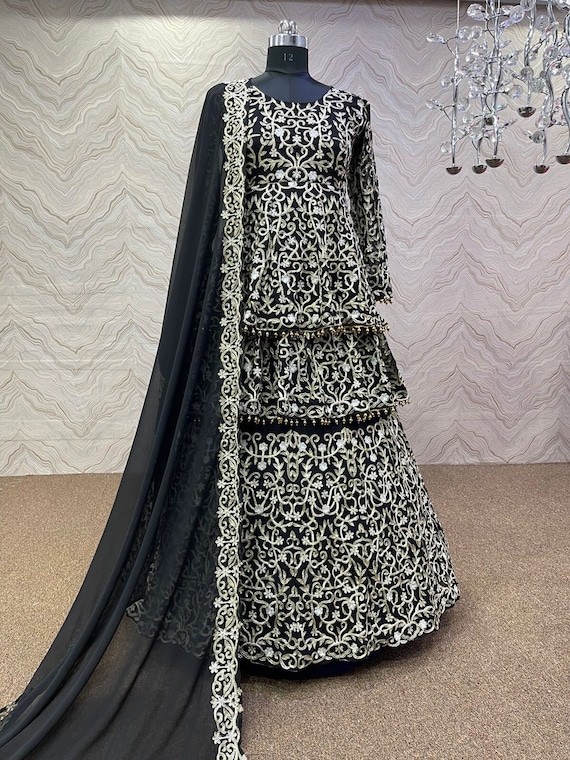 Fancy Anarkali Gown Shalwar Kameez 