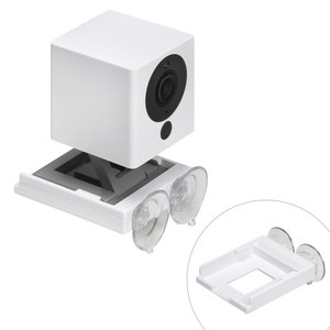 Wyze Cam v2/v3 Suction Mount: 360 Swivel Window Bracket