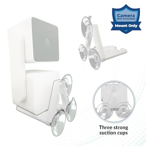 Wyze Pan Window Suction Mount v2 or v3 | Camera not Included