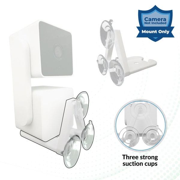 Wyze Pan Window Suction Mount v2 or v3 | Camera not Included