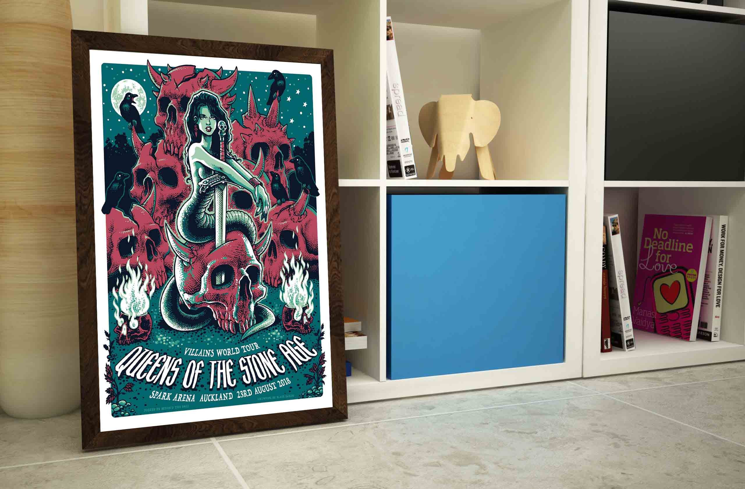 Queens Of The Stone Age Artwork, Queens Of The Stone Age Poster, Queens ...