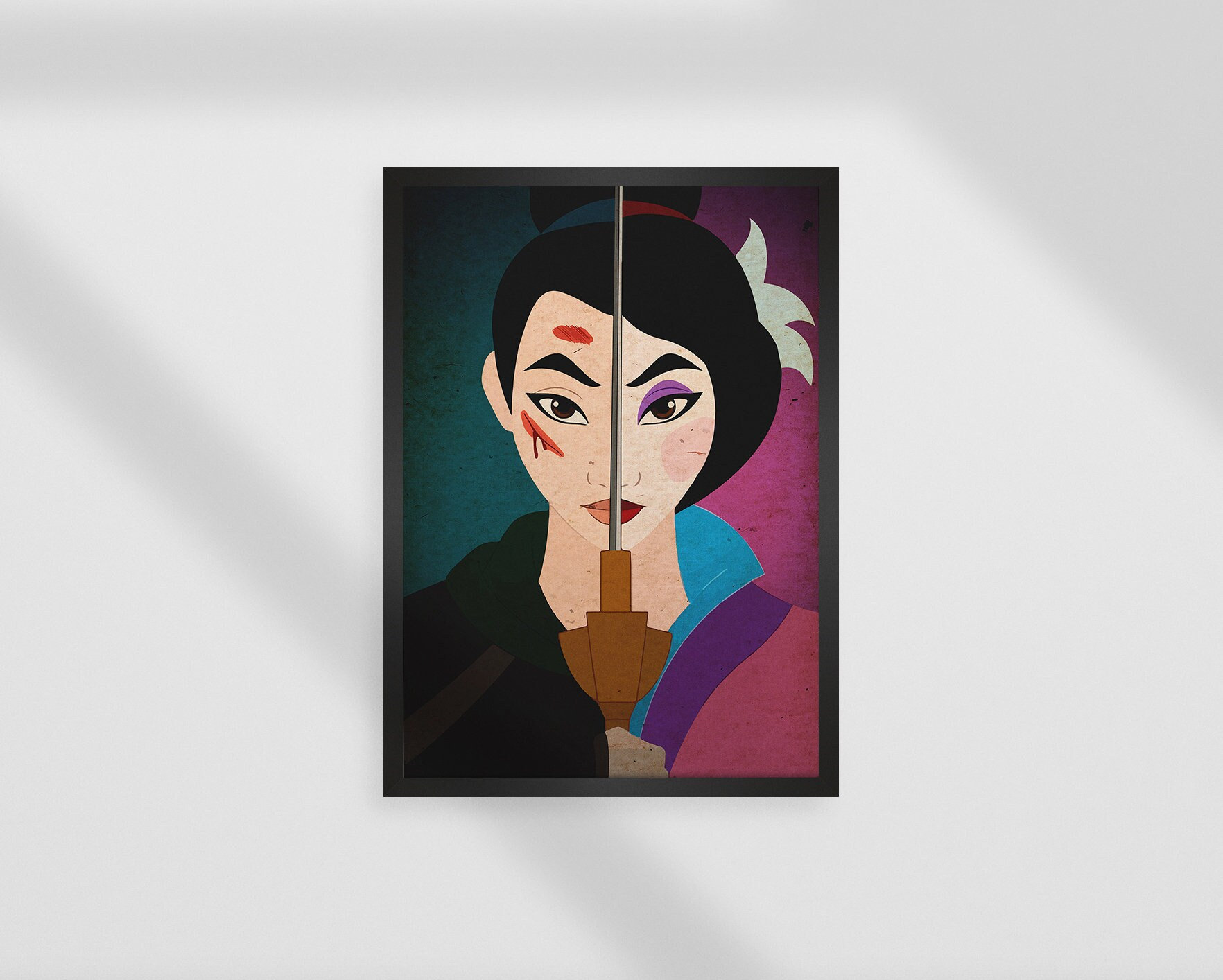 Mulan Anime, Mulan Art, Mulan Movie Print, Mulan Print, Mulan Poster ...