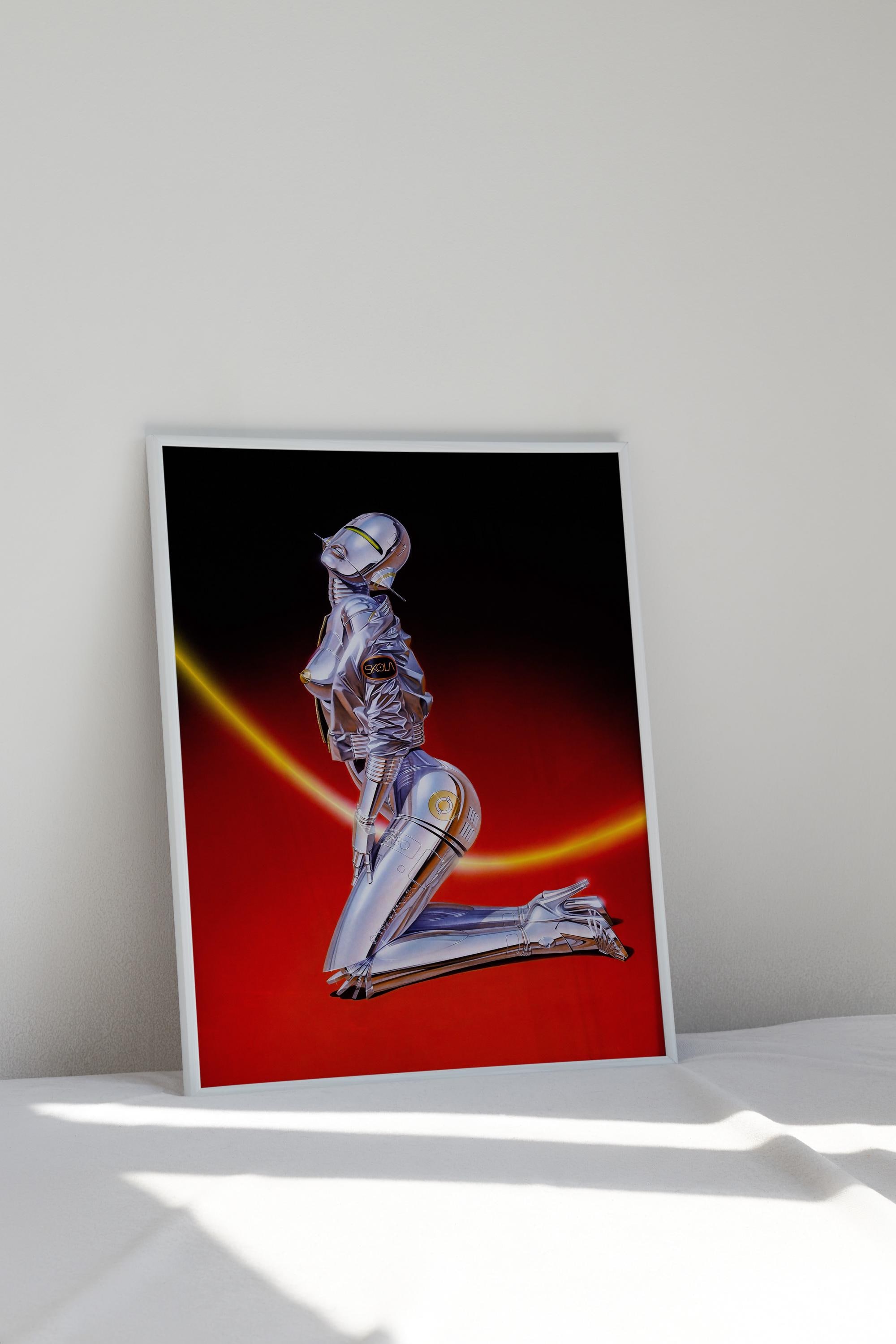 ART POSTER Hajime Sorayama 空山基 渋谷PARCO Hajime Sorayama 空山基 ポスター（空山基の新作個展
