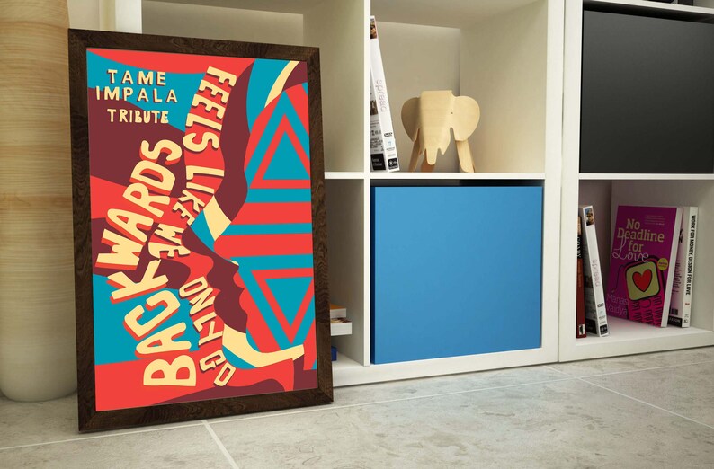 Tame Impala Poster Tame Impala Art Print Tame Impala Music Band
