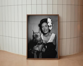 Billie Holiday Print, Billie Holiday Poster, Billie Holiday Art, Billie Holiday Photo, Billie Holiday Singer, Billie Holiday Vintage Poster