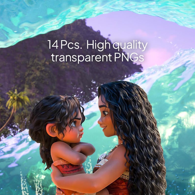 Highquality Moana 2 PNG Transparent Images for Instant Download