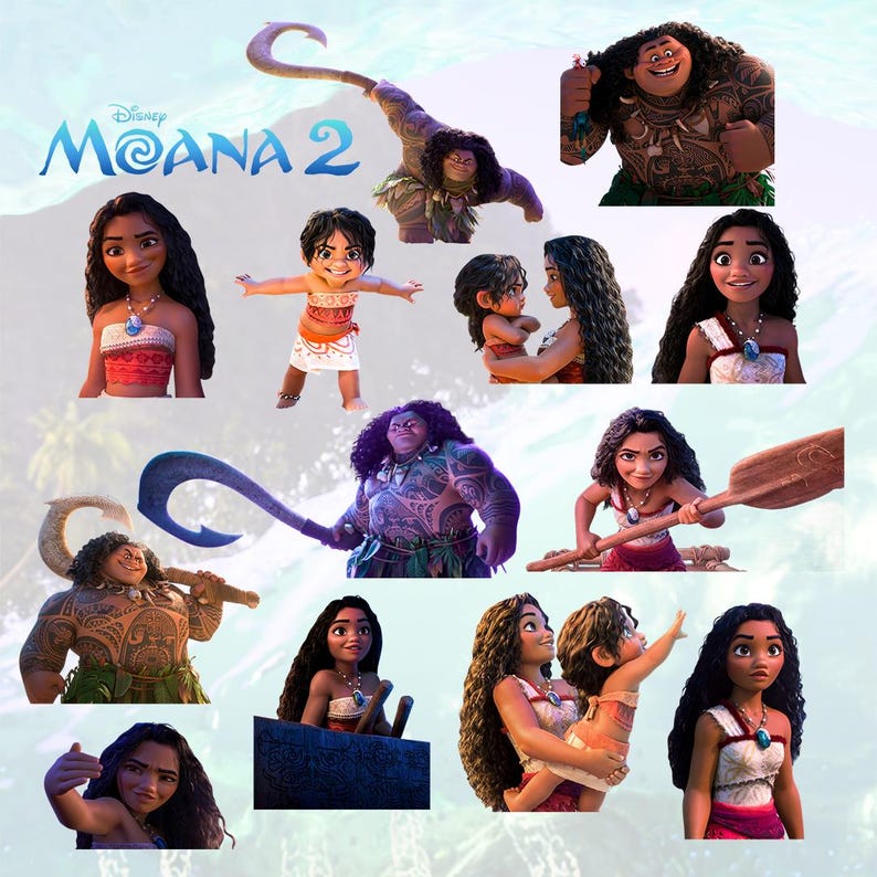 Highquality Moana 2 PNG Transparent Images for Instant Download