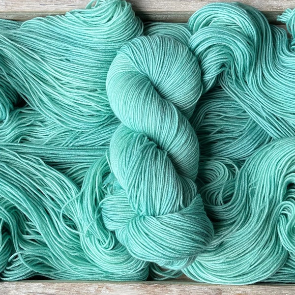 Sea Foam - Hand Dyed Yarn