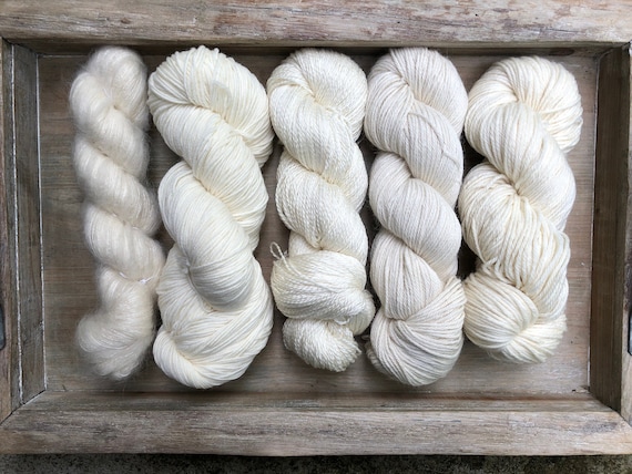 Undyed yarn bases deals