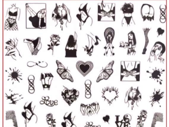 Nail Art Stickers | Girl Gang | Fingernails | Toenails Decorations | Self Adhesive Nail Stickers