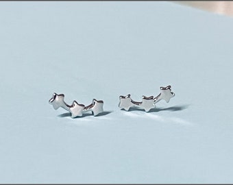 Stars Silver Stud Earrings | Silver Stud Earrings
