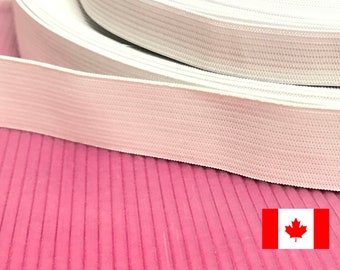 1 inch White Elastic Waistband, Elastic Band