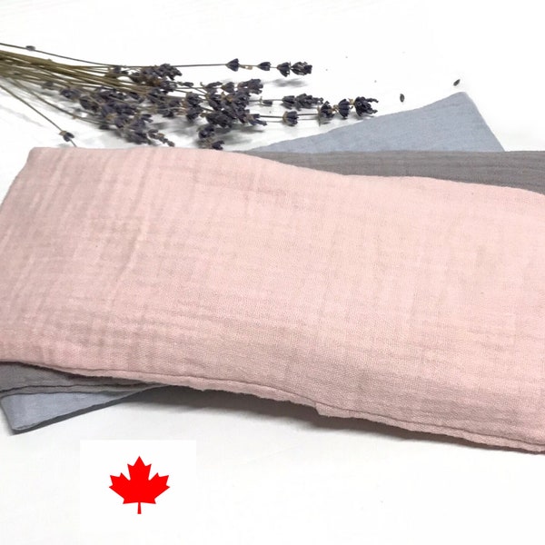 Eye Pillow | Heating Pad with Cover | Lavender | Cassia Seeds | Weighted Eye Pillow | Aromatherapy | Meditation | Relaxation | Yoga