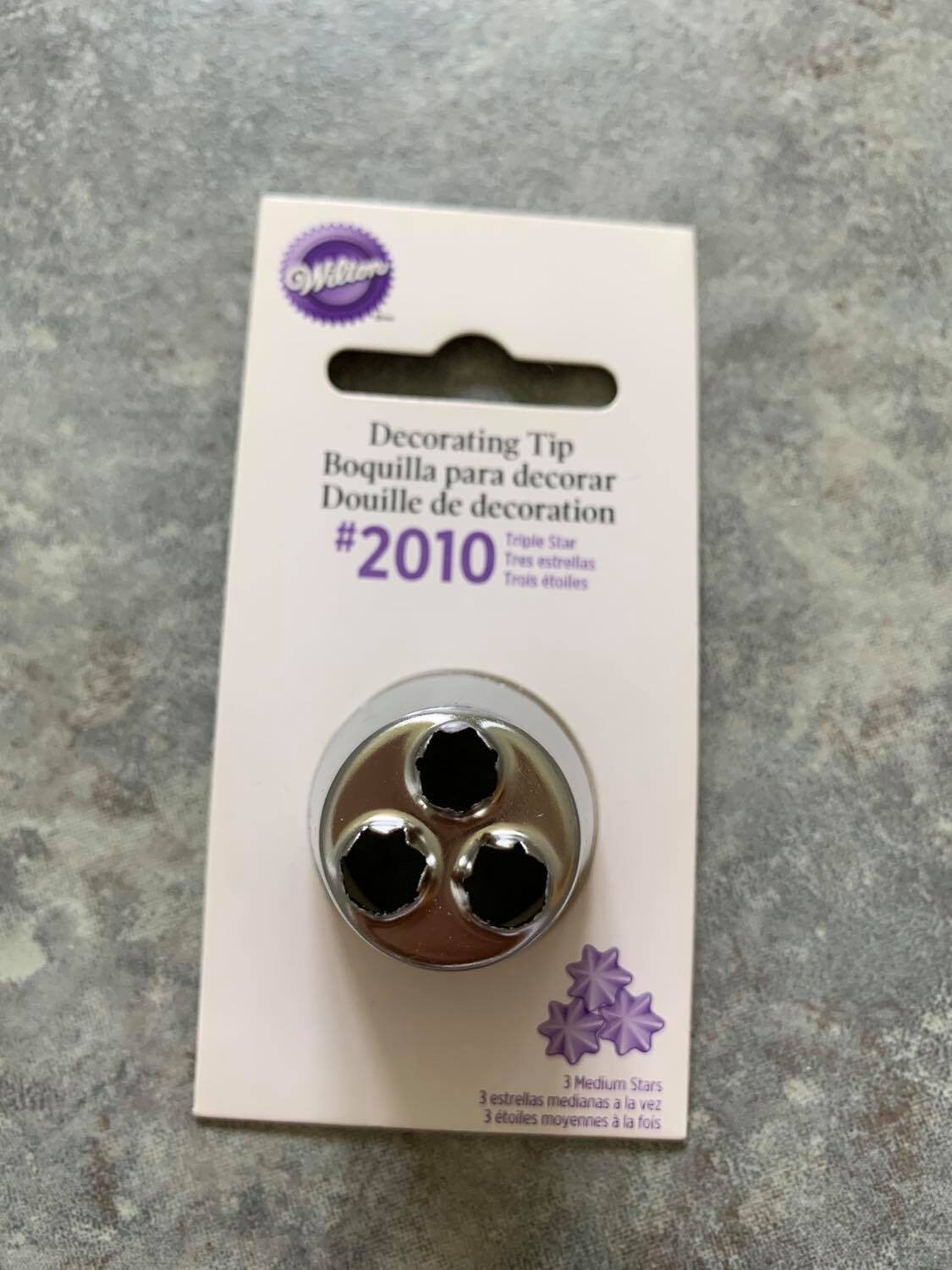 Wilton Decorating Tips 4B 32 199 2010 & Large Tip Coupler Etsy