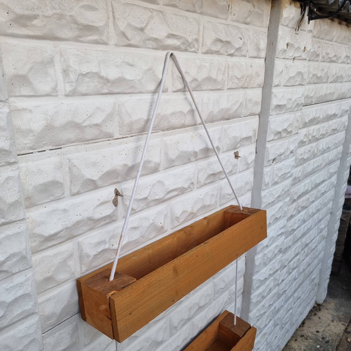 WALL HANGING PLANTER Hanging Herb Box Plant Lover Gift for Etsy