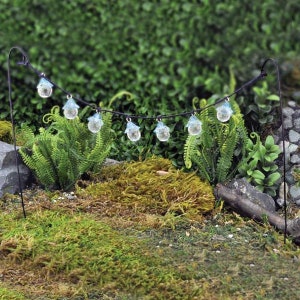 Fairy Garden Party Flower Lights , Fairy Garden Accessories, Fairy Garden Gift, Garden Decoration