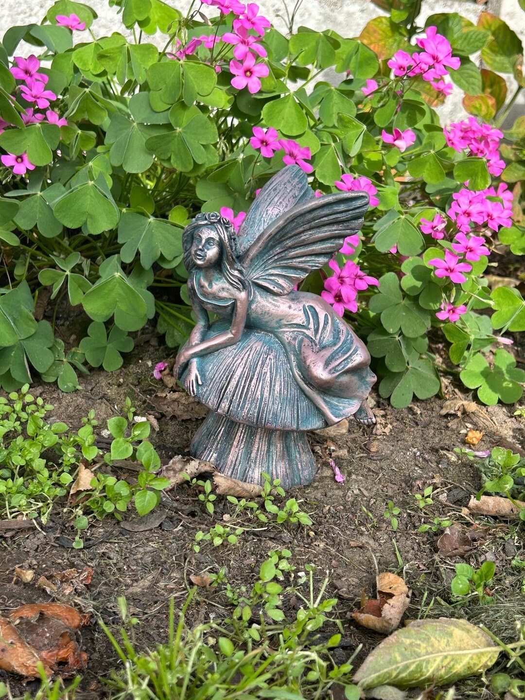 Figure de champignon Décoration de jardin Ornement de jardin