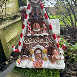 Gingerbread house ornament, Christmas ornament ,Christmas house, Snowman, Christmas decoration, christmas keepsake ornament, gingerbread man