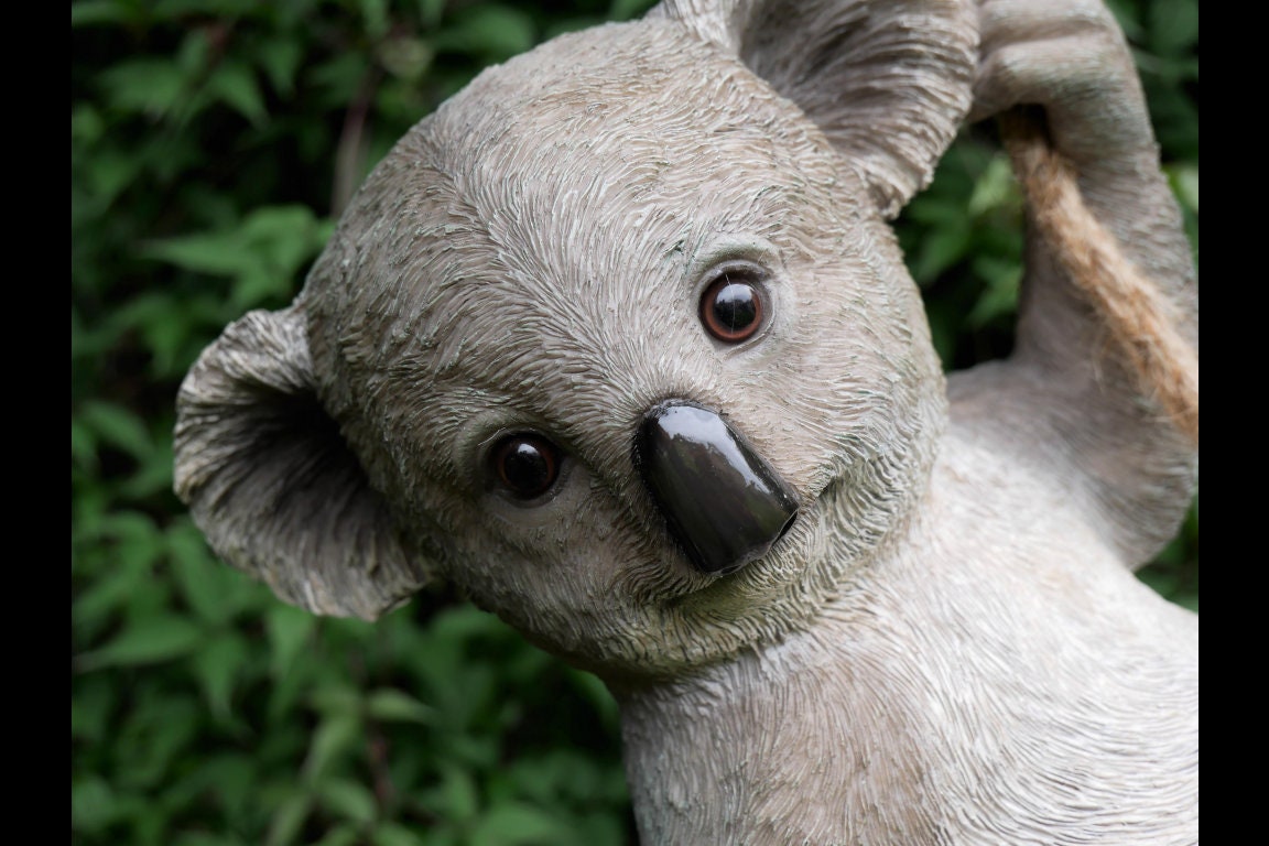 Koala Ornament climbing Koalas Garden Sculpture Animal Statue Christmas  gift NEW