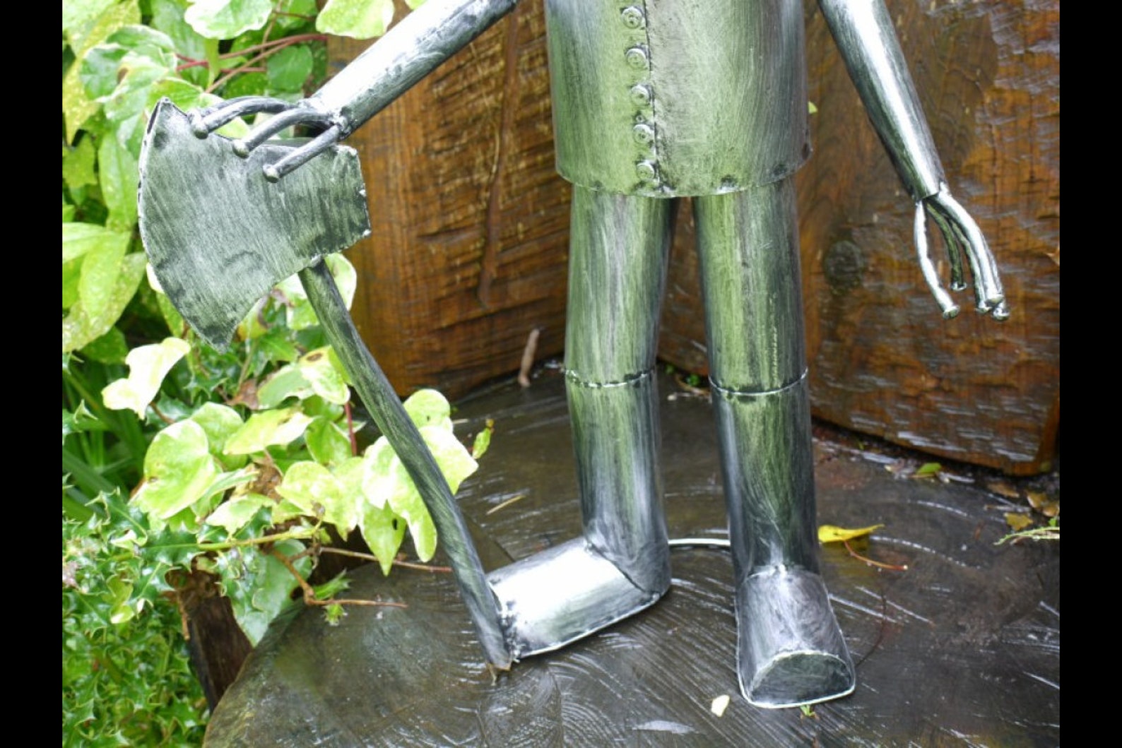 Tin Man Wizard of Oz Garden Statue Garden Statue Garden Etsy