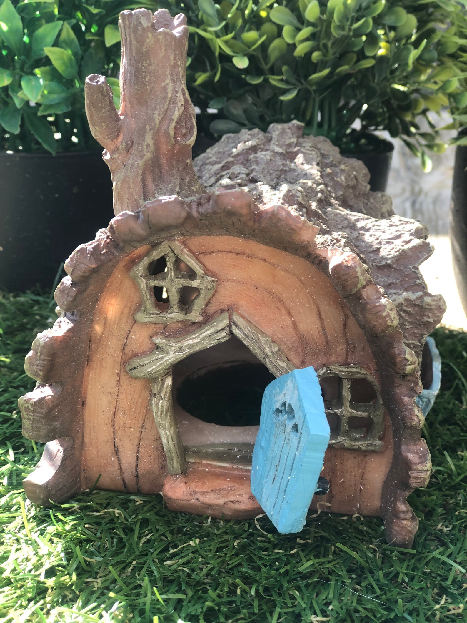 Fairy Garden Log House Fairy Garden Fairy Garden Gift - Etsy