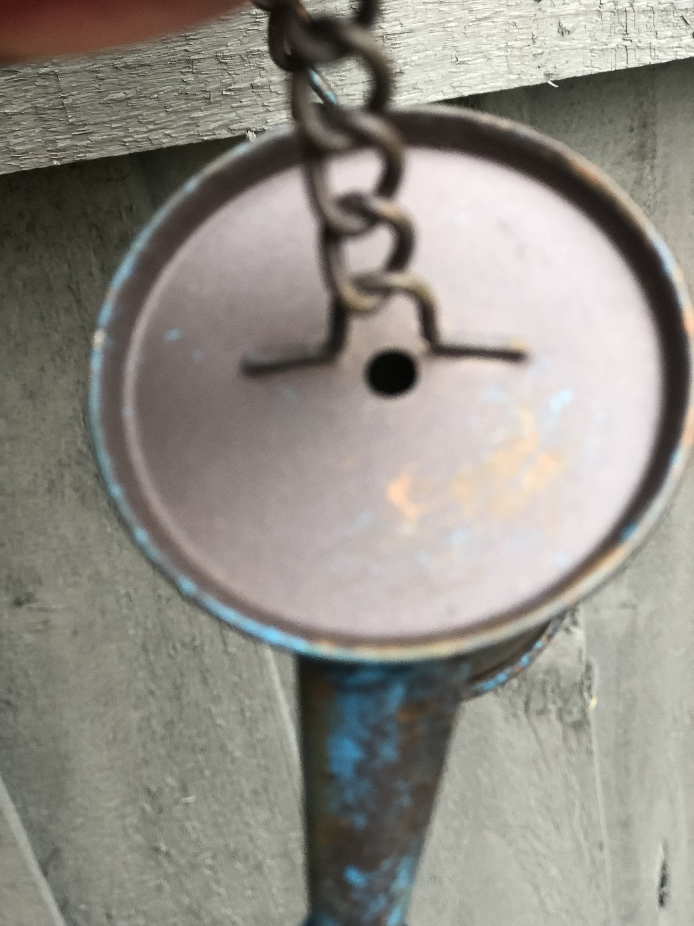 Watering Can Rain Chain Hanging Watering Can Hanging Garden Etsy UK