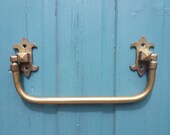 Original Vintage Brass Church Pew Umbrella Holders