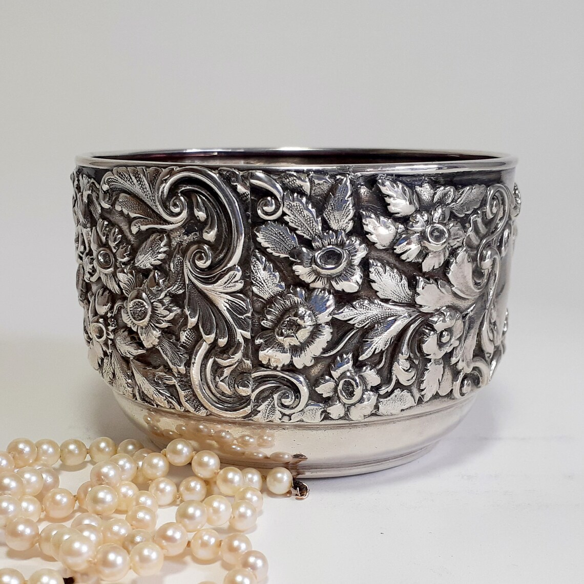 Antique Silver Plate Decorative Bowl From Henry Wilkinson & Etsy UK
