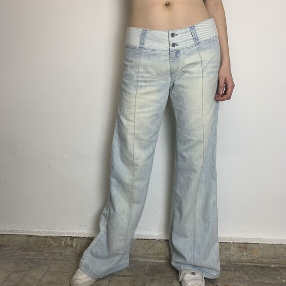 Vintage 00s Killah pantalones jeans pierna ancha | Etsy España