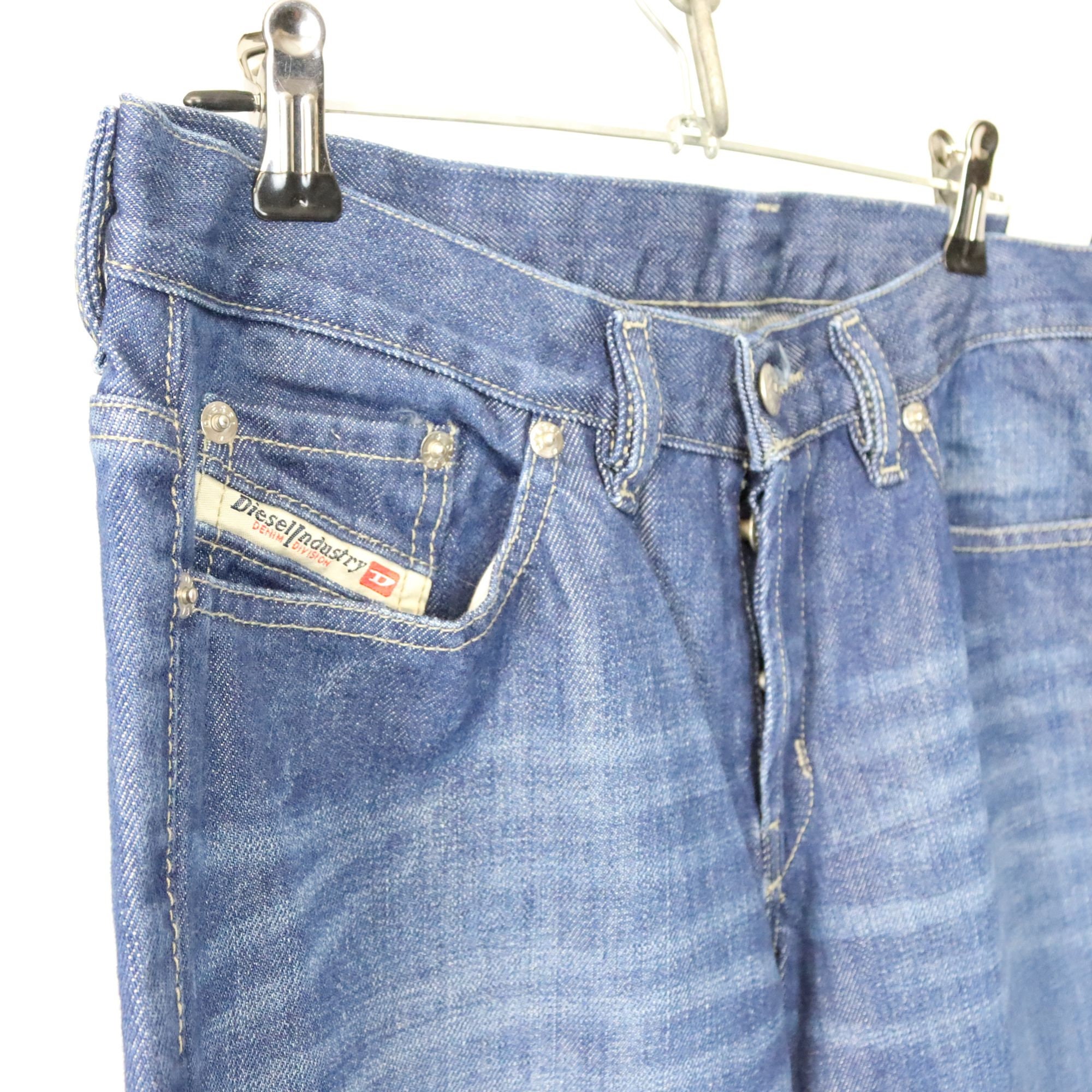 パンツ 90s DIESEL archive wide flare denim w32 Diesel Men M Denim Flare Baggy Wide Pants Archive Luxury
