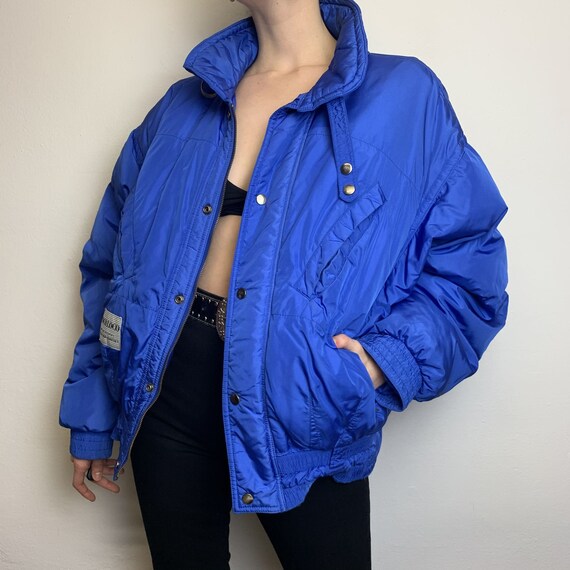 Vintage 80's Down Jacket Winter Jacket Jacket "Poc