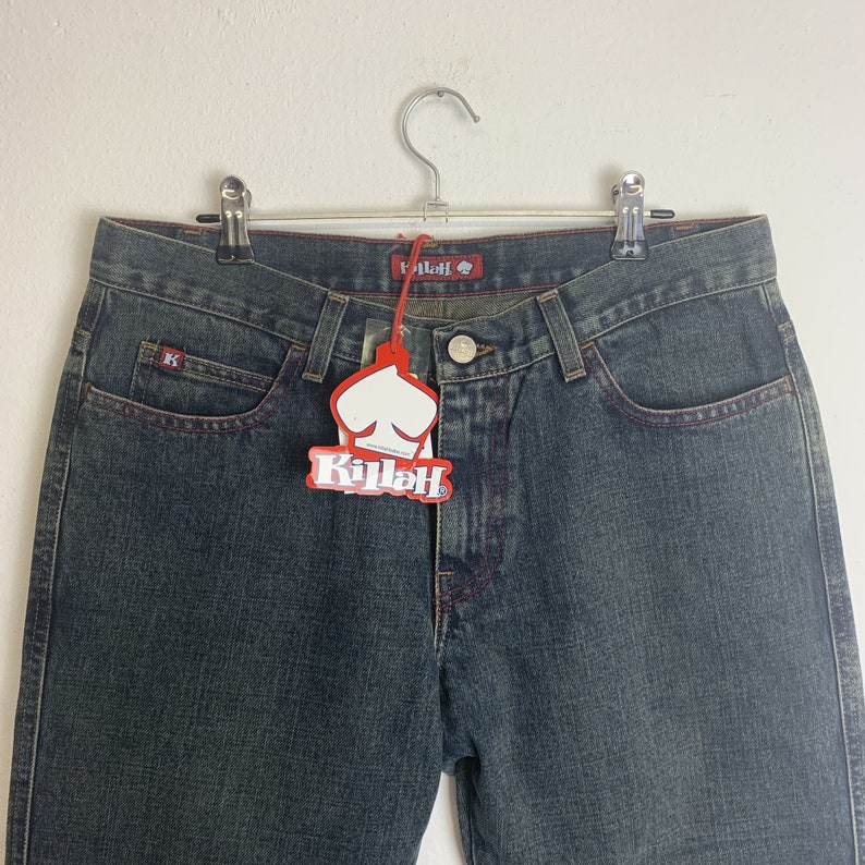 Vintage 00er Killah aleteo pantalones jeans unworn | Etsy España