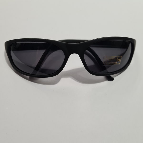 Vintage 90er Sonnenbrille schwarz