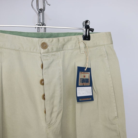 Vintage 80s 90s "SOVIET" pleated trousers pants b… - image 4