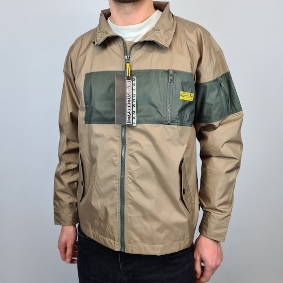Khaki windbreaker clearance jacket