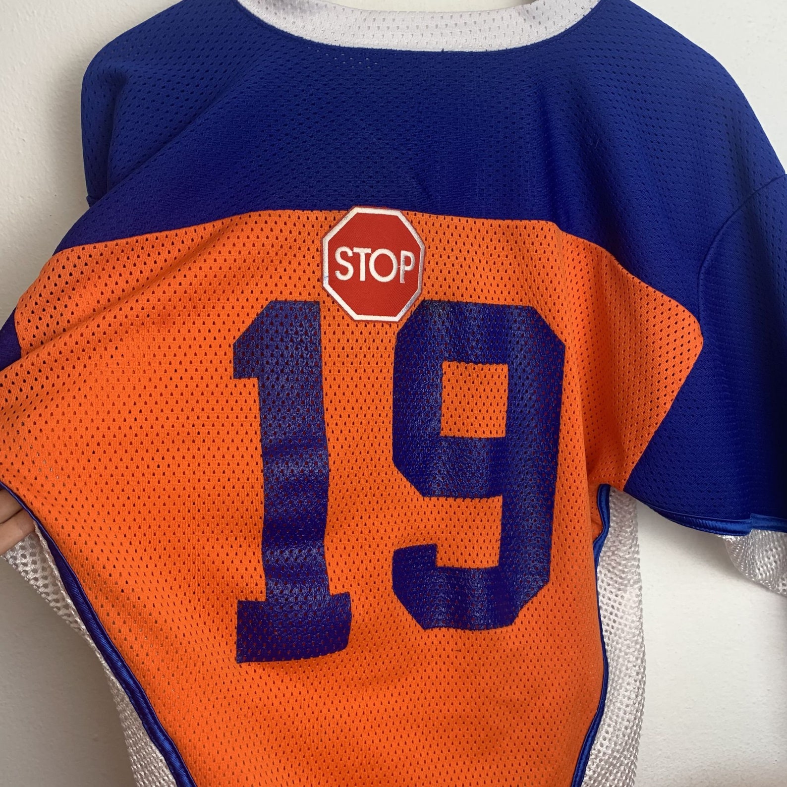 Vintage 90s Lacrosse Jersey Surrey Rebels Net Fabric Etsy